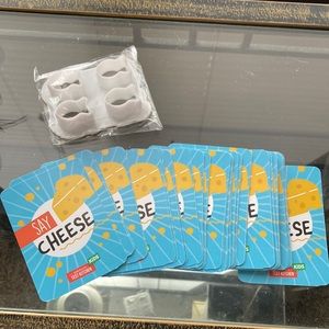 Americas test kitchen kids cheese cards with cracker fish cut out